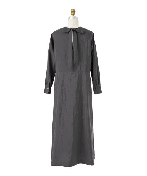 Drawer(ドゥロワー)の「<T-mat Masaki-Paris × Drawer> LS DRESS(ワンピース・レディース・ブラック・1)」の3枚目の写真