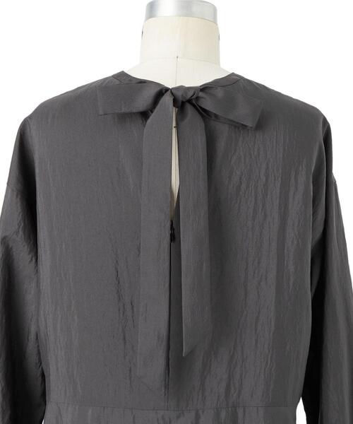 Drawer(ドゥロワー)の「<T-mat Masaki-Paris × Drawer> LS DRESS(ワンピース・レディース・ブラック・1)」の5枚目の写真