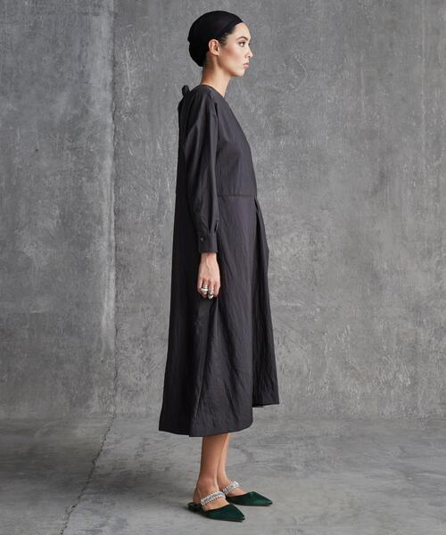 Drawer(ドゥロワー)の「<T-mat Masaki-Paris × Drawer> LS DRESS(ワンピース・レディース・ブラック・1)」の13枚目の写真