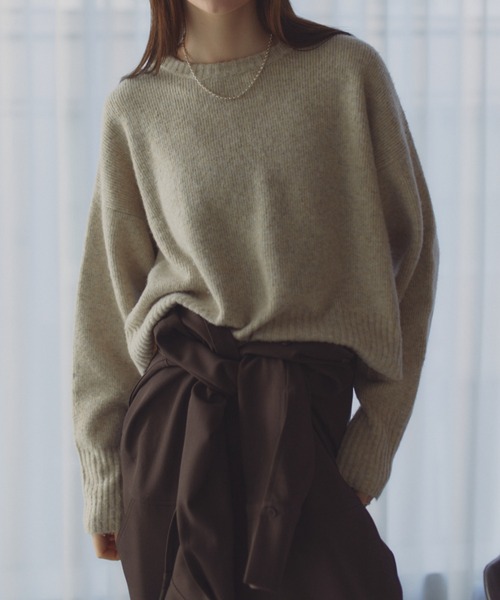 Aunt Marie's(アントマリーズ)の「バンドカラーオールインワン(つなぎ/オールインワン・レディース・ブラック/アイボリー/チャコールグレー/ブラウン・FREE)」の5枚目の写真