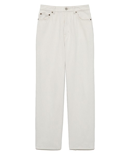LILY BROWN（リリーブラウン）の「ストレートデニムパンツ（デニムパンツ・レディース・アイボリー/ブラック/ライトブルー・0/1）」の11枚目の写真