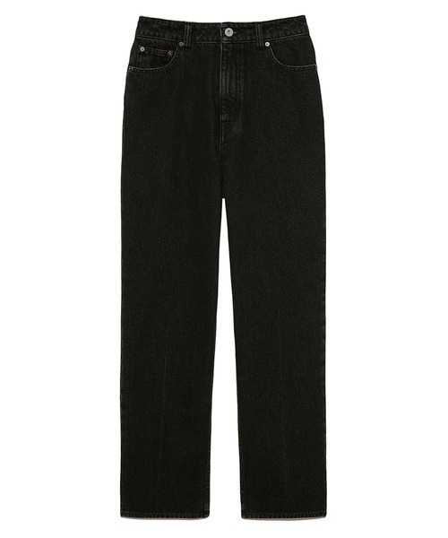 LILY BROWN（リリーブラウン）の「ストレートデニムパンツ（デニムパンツ・レディース・アイボリー/ブラック/ライトブルー・0/1）」の15枚目の写真