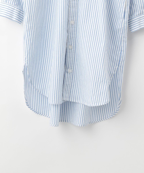 LOWRYS FARM（ローリーズファーム）の「ストライプシャツワンピース　262972（シャツワンピース・キッズ・ブルー/アイボリー・110cm/120cm/130cm/140cm/150cm）」の5枚目の写真