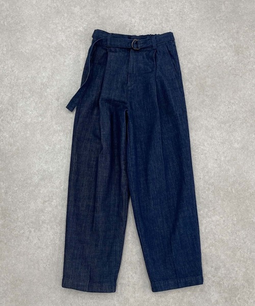 BEARDSLEY（ビアズリー）の「ルーズデニムパンツ（その他パンツ・レディース・インディゴブルー・FREE）」の4枚目の写真
