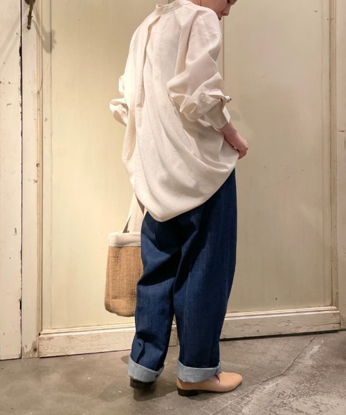 BEARDSLEY（ビアズリー）の「ルーズデニムパンツ（その他パンツ・レディース・インディゴブルー・FREE）」の13枚目の写真