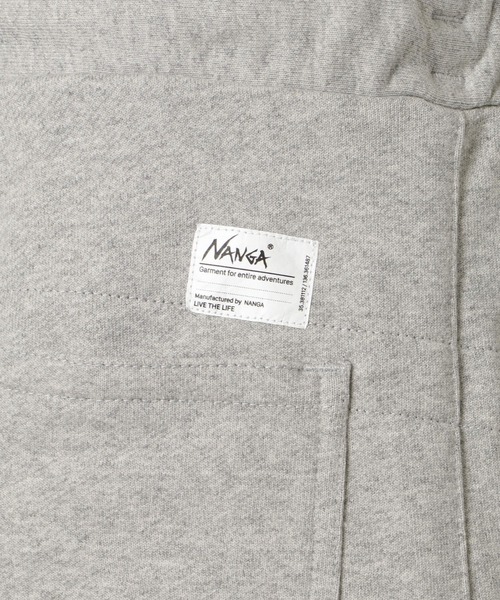 NANGA(ナンガ)の「ECO HYBRID SWEAT PANTS/エコハイブリッド スウェットパンツ(スウェットパンツ・メンズ・ブラック/ライトグレー/キャメル/ネイビー/オートミール・M/S/L/XL)」の6枚目の写真