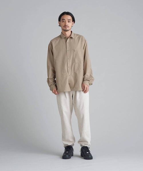 NANGA(ナンガ)の「ECO HYBRID SWEAT PANTS/エコハイブリッド スウェットパンツ(スウェットパンツ・メンズ・ブラック/ライトグレー/キャメル/ネイビー/オートミール・M/S/L/XL)」の18枚目の写真