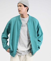 【BACK NUMBER】スナップカーデレイヤード「Tシャツとカーディガンの2点セット」