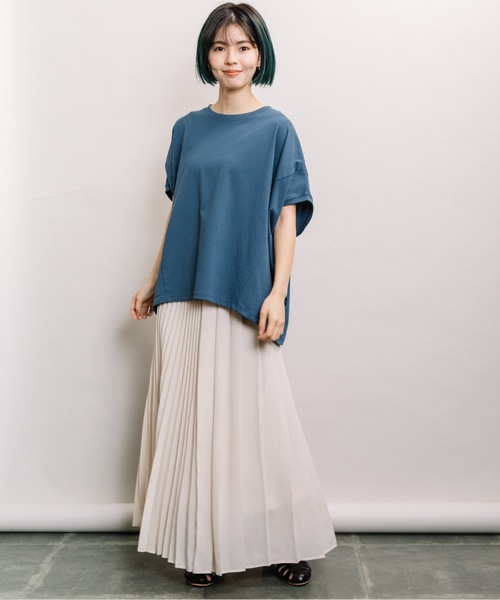 refinedworks（リファインドワークス）の「Ｐ無地manywayプリーツSK（スカート・レディース・ベージュ/ブラウン/黄緑系・FREE）」の18枚目の写真