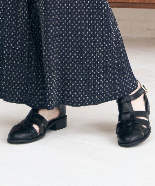 ikka（イッカ）の「グルカサンダル（サンダル・レディース・ブラック/ベージュ・M/L）」の15枚目の写真