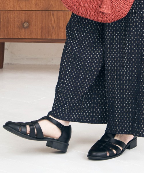 ikka（イッカ）の「グルカサンダル（サンダル・レディース・ブラック/ベージュ・M/L）」の14枚目の写真