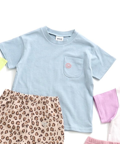 BREEZE（ブリーズ）の「/DAISUKI Ｔシャツ（Tシャツ/カットソー・キッズ・その他9/ライム/ベージュ/ミント/サックスブルー/オレンジ/ライトグレー/ピンク/イエロー/パープル/レインボー/チャコール・100/90/140/130/80/110/120）」の6枚目の写真