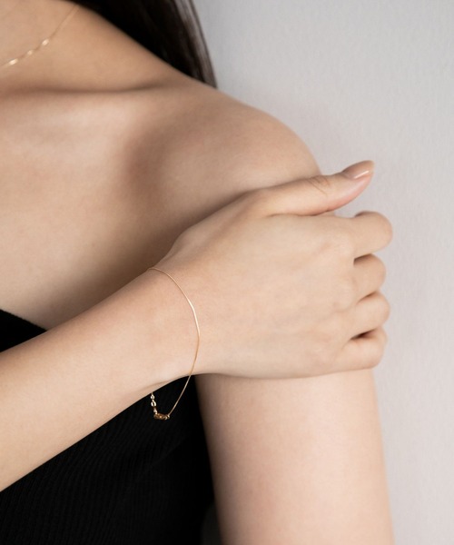 A part by（アパートバイ）の「k10チェーンブレス　280491（ブレスレット・レディース・ゴールド・FREE）」の6枚目の写真