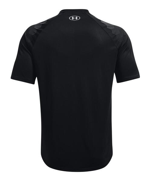 UNDER ARMOUR（アンダーアーマー）の「UAアーマープリント ショートスリーブ Tシャツ（トレーニング/メンズ）（Tシャツ/カットソー・メンズ・ブラック/ブルー/グレー・S/L/M/XL/XXL/3XL）」の5枚目の写真