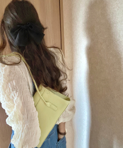 LAUIR（ラウアー）の「ランダムステッチブラウス（シャツ/ブラウス・レディース・ホワイト/ブラック/ピンク/イエロー/ブルー/ミント/ラベンダー/チャコール・MEDIUM/LARGE/X-LARGE）」の16枚目の写真