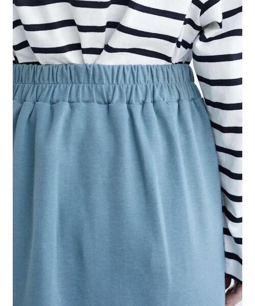 Green　Parks（グリーンパークス）の「ポンチタイトスカート（スカート・レディース・グレー/ブルー/ラベンダー・FREE）」の11枚目の写真