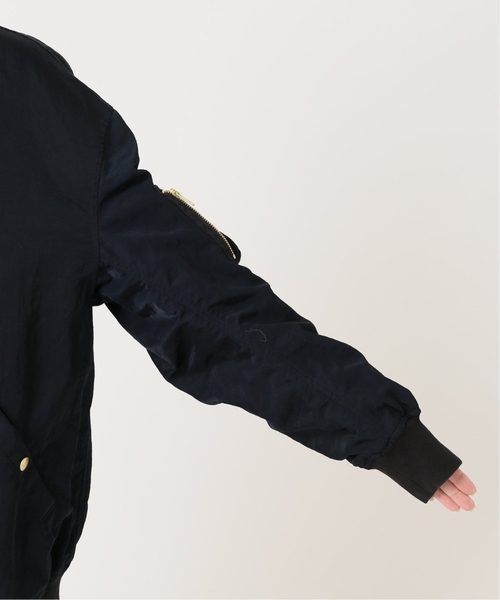 JOURNAL STANDARD（ジャーナルスタンダード）の「《追加3》LIGHT MA1（MA-1・レディース・ベージュ/ライトグレー・36/38）」の17枚目の写真