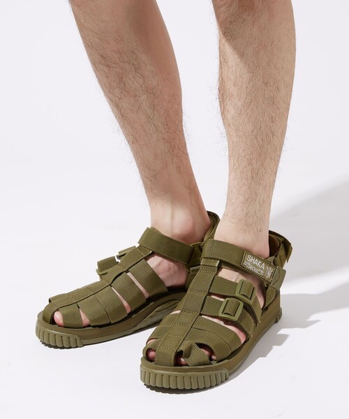 PUBLUX(パブリュクス)の「SHAKA/シャカ HIKER 433101 ハイカー グルカサンダル(サンダル・メンズ・ブラック/オリーブ・28.0cm/26.0cm/25.0cm/27.0cm)」の12枚目の写真