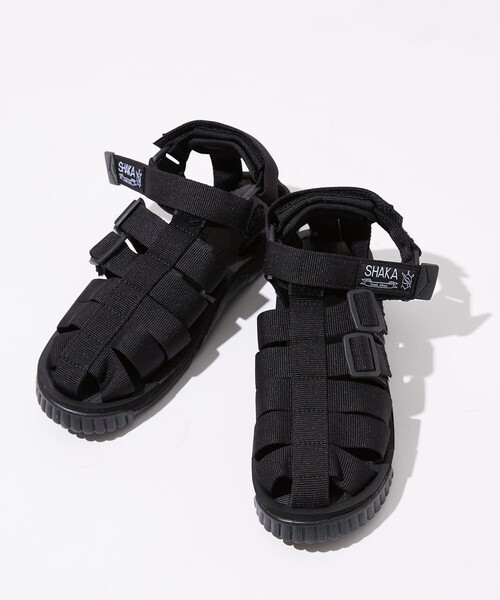 PUBLUX(パブリュクス)の「SHAKA/シャカ HIKER 433101 ハイカー グルカサンダル(サンダル・メンズ・ブラック/オリーブ・28.0cm/26.0cm/25.0cm/27.0cm)」の3枚目の写真