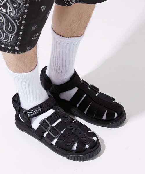 PUBLUX(パブリュクス)の「SHAKA/シャカ HIKER 433101 ハイカー グルカサンダル(サンダル・メンズ・ブラック/オリーブ・28.0cm/26.0cm/25.0cm/27.0cm)」の10枚目の写真