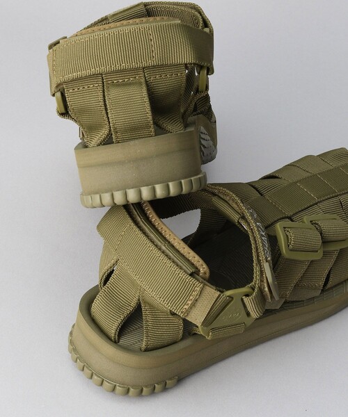 PUBLUX(パブリュクス)の「SHAKA/シャカ HIKER 433101 ハイカー グルカサンダル(サンダル・メンズ・ブラック/オリーブ・28.0cm/26.0cm/25.0cm/27.0cm)」の4枚目の写真