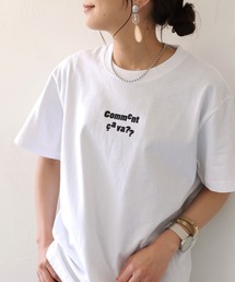 【shemoshelly】5.6オンスCommentロゴT