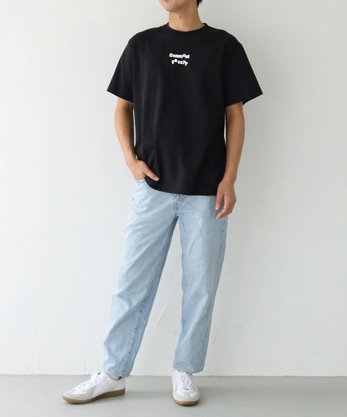 HER CLOSET（ハークローゼット）の「【shemoshelly】5.6オンスCommentロゴT（Tシャツ/カットソー・レディース・ブラック/ホワイト・M/L/S）」の20枚目の写真