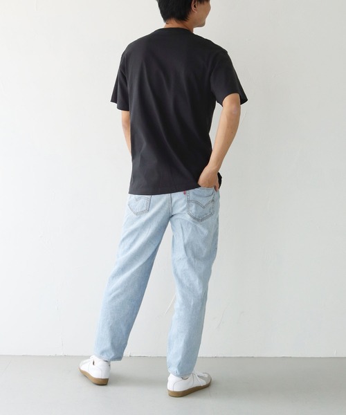 HER CLOSET（ハークローゼット）の「【shemoshelly】5.6オンスCommentロゴT（Tシャツ/カットソー・レディース・ブラック/ホワイト・M/L/S）」の18枚目の写真