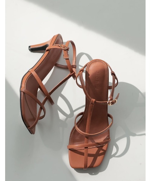 Re:EDIT（リエディ）の「細ストラップミュールサンダル（サンダル・レディース・ホワイト/ブルー/ピンク/イエロー/ブラック/キャメル・XX-LARGE/LARGE/SMALL/MEDIUM/X-LARGE/X-SMALL）」の5枚目の写真