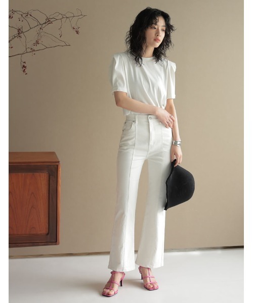 Re:EDIT（リエディ）の「細ストラップミュールサンダル（サンダル・レディース・ホワイト/ブルー/ピンク/イエロー/ブラック/キャメル・XX-LARGE/LARGE/SMALL/MEDIUM/X-LARGE/X-SMALL）」の22枚目の写真