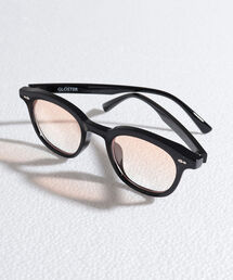 GLOSTER | 【GLOSTER/グロスター】ウェリントン セルフレーム クリア＆カラーレンズ サングラス(サングラス)