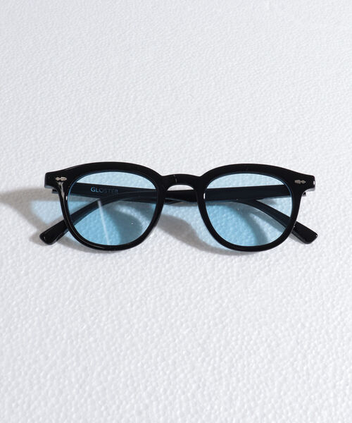 GLOSTER（グロスター）の「【GLOSTER/グロスター】ウェリントン セルフレーム クリア＆カラーレンズ サングラス（サングラス・メンズ・ブラック/レッド/ブルー/ブラック系その他/ブラウン系その他/ベージュ系その他/イエロー系その他/ブラウン系その他2・FREE）」の12枚目の写真