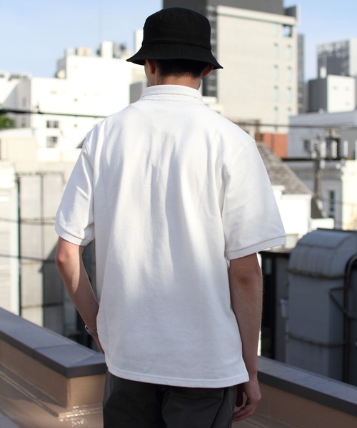 CHUMS(チャムス)の「CHUMS/チャムス ブービー ショール ポロシャツ BOOBY SHAWL POLO SHIRT(ポロシャツ・メンズ・ネイビー/ブラック/ホワイト・L/XL/M)」の8枚目の写真