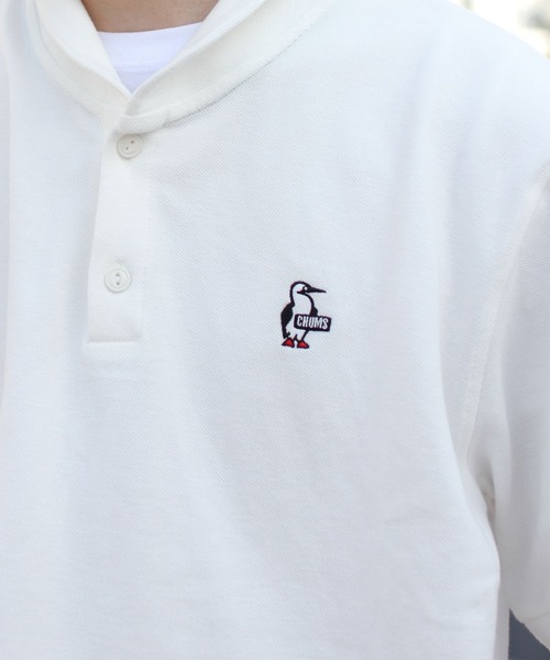 CHUMS(チャムス)の「CHUMS/チャムス ブービー ショール ポロシャツ BOOBY SHAWL POLO SHIRT(ポロシャツ・メンズ・ネイビー/ブラック/ホワイト・L/XL/M)」の14枚目の写真