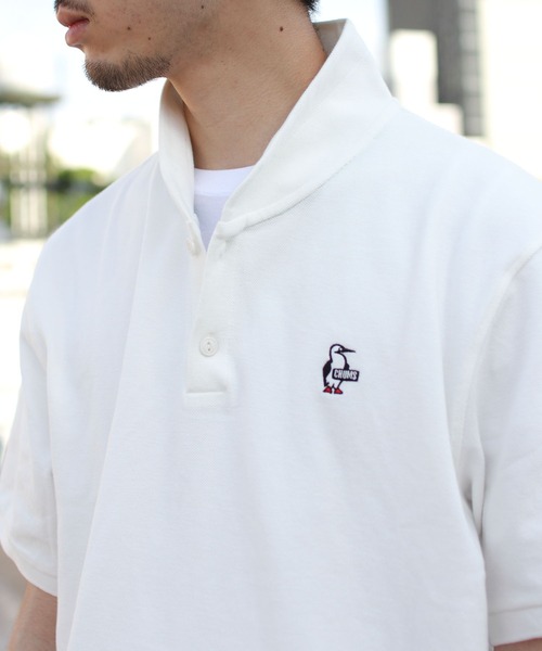 CHUMS (チャムス) CH12-1191 Booby Shawl Polo Shirt レディース ブービーショールポロシャツ CMS135 全2色 正規取扱店 CHUMS (チャムス) CH12-1191 Booby Shawl Polo Shirt