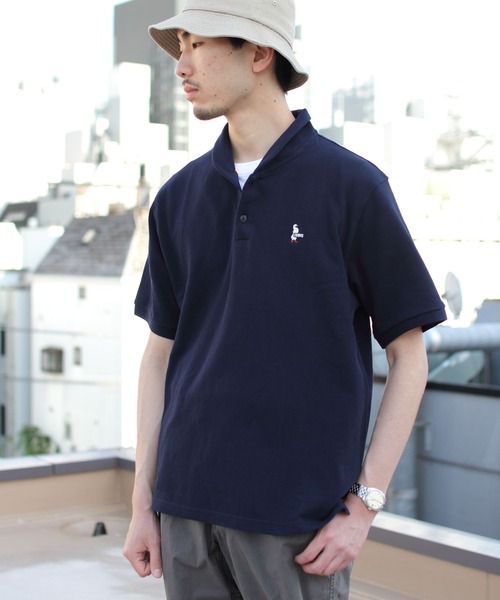 CHUMS(チャムス)の「CHUMS/チャムス ブービー ショール ポロシャツ BOOBY SHAWL POLO SHIRT(ポロシャツ・メンズ・ネイビー/ブラック/ホワイト・L/XL/M)」の22枚目の写真