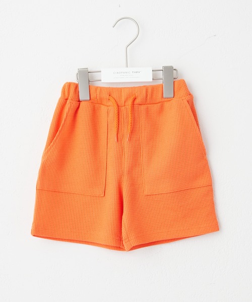 CIAOPANIC TYPY（チャオパニックティピー）の「【KIDS】ワッフルイージーベイカーショーツ（その他パンツ・キッズ・チャコールグレー/ピンク/オレンジ/グリーン/グレー系その他・MEDIUM/LARGE/X-LARGE/XX-LARGE/SMALL）」の7枚目の写真