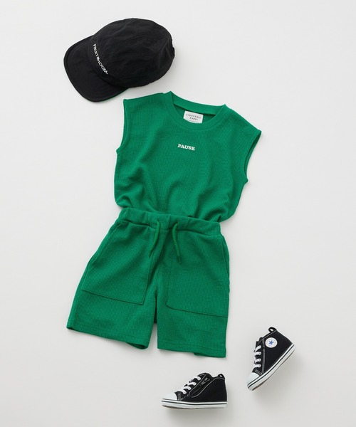 CIAOPANIC TYPY（チャオパニックティピー）の「【KIDS】ワッフルイージーベイカーショーツ（その他パンツ・キッズ・チャコールグレー/ピンク/オレンジ/グリーン/グレー系その他・MEDIUM/LARGE/X-LARGE/XX-LARGE/SMALL）」の19枚目の写真