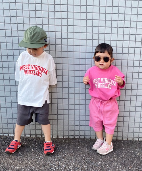 CIAOPANIC TYPY（チャオパニックティピー）の「【KIDS】ワッフルイージーベイカーショーツ（その他パンツ・キッズ・チャコールグレー/ピンク/オレンジ/グリーン/グレー系その他・MEDIUM/LARGE/X-LARGE/XX-LARGE/SMALL）」の20枚目の写真