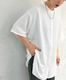 バンドカラーシャツ【ZOZOTOWN限定アイテム】