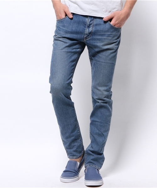 SHIPS JET BLUE（シップスジェットブルー）の「《一部追加予約》 SHIPS JET BLUE(シップス ジェットブルー): ゛COOL MAX゛ JEGデニム/スキニーパンツ■（デニムパンツ・メンズ・ライトブルー/コバルトブルー/ネイビー・MEDIUM/SMALL/LARGE）」の7枚目の写真