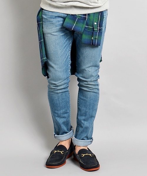 SHIPS JET BLUE（シップスジェットブルー）の「《一部追加予約》 SHIPS JET BLUE(シップス ジェットブルー): ゛COOL MAX゛ JEGデニム/スキニーパンツ■（デニムパンツ・メンズ・ライトブルー/コバルトブルー/ネイビー・MEDIUM/SMALL/LARGE）」の18枚目の写真