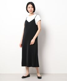 Te chichi | バックレースアップキャミワンピース(ワンピース)