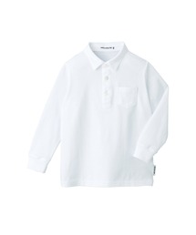 天竺素材の長袖シャツ