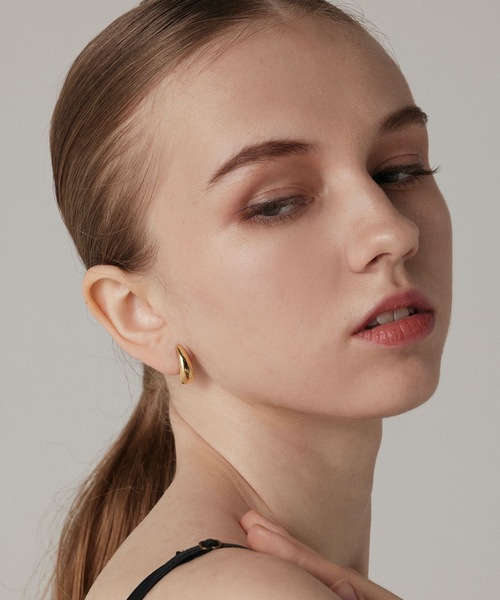 CENE（セネ）の「【CENE】セネ/ ティアドロップイヤリング（イヤリング・レディース・シルバー/ゴールド・FREE）」の8枚目の写真