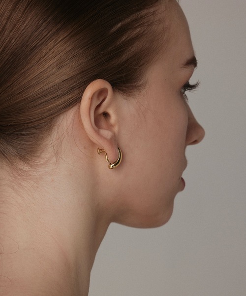 CENE（セネ）の「【CENE】セネ/ ティアドロップイヤリング（イヤリング・レディース・シルバー/ゴールド・FREE）」の11枚目の写真