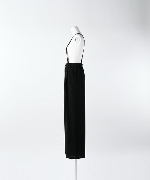 ENFOLD（エンフォルド）の「PEジョーゼット RelaxゴムワイドTROUSER（その他パンツ・レディース・ブラック/グレー・38/36/34）」の14枚目の写真