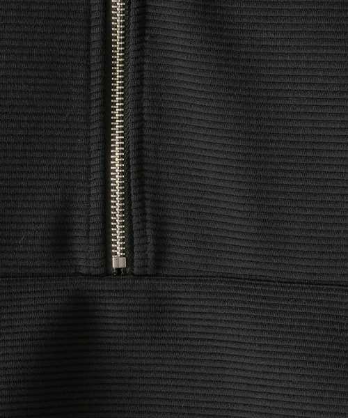 DOOPZ（ドープス）の「Ring Zip Anorak Tee / リングジップアノラックT（Tシャツ/カットソー・メンズ・ブラック/ベージュ/ブルー・SMALL/MEDIUM/LARGE）」の7枚目の写真