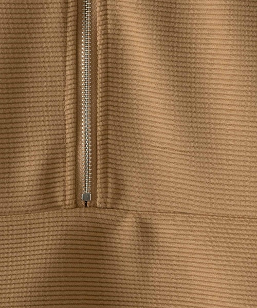 DOOPZ（ドープス）の「Ring Zip Anorak Tee / リングジップアノラックT（Tシャツ/カットソー・メンズ・ブラック/ベージュ/ブルー・SMALL/MEDIUM/LARGE）」の9枚目の写真