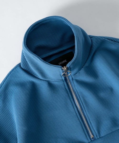 DOOPZ（ドープス）の「Ring Zip Anorak Tee / リングジップアノラックT（Tシャツ/カットソー・メンズ・ブラック/ベージュ/ブルー・SMALL/MEDIUM/LARGE）」の15枚目の写真